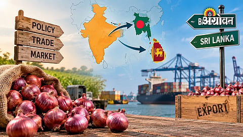 Global competition in the Indian onion export market