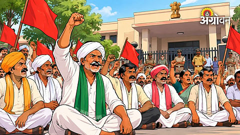 Beed district drought relief demand by farmers