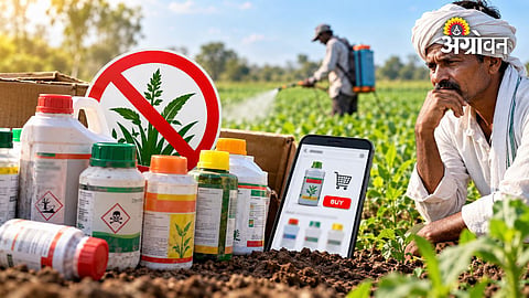 Unregistered herbicide sales in India