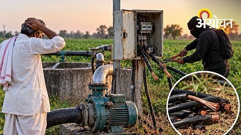Sinnar Farmers Face Rising Farm Pump Theft Threat
