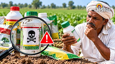 Pesticide testing system for farmer protection