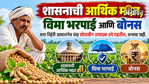 Support measures for soybean farmers in Maharashtra