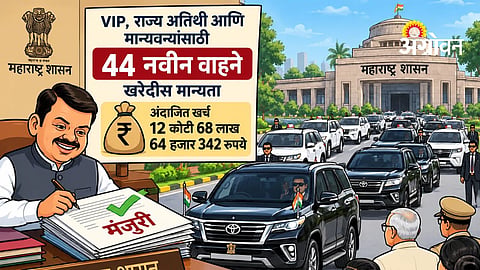 Maharashtra VIP vehicle purchase worth 12.68 crore