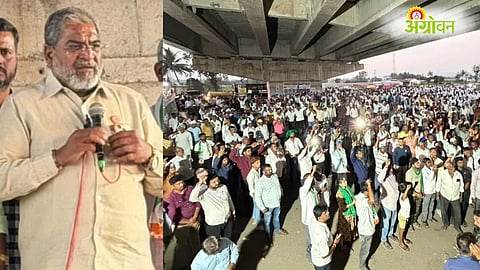 Sugarcane Farmers Protest, Raju Shetti
