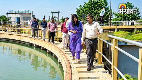 Varsha Meena's instructions on drinking water