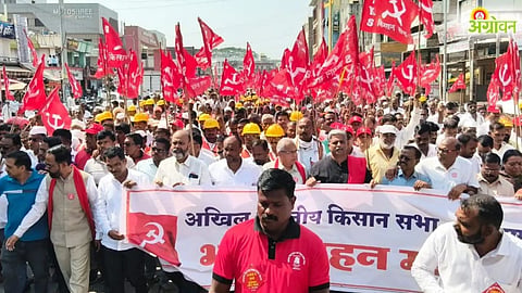 Kisan Sabha long march suspension announcement