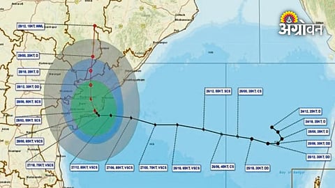 Cyclone Arnab impact on Vidarbha and Marathwada weather
