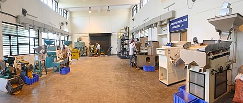 Agro-processing complex for processing cereals and pulses