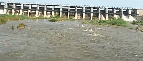 From the Nimna Dudhana Project water flow continues in the river basin