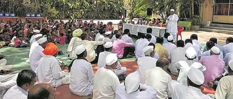 villagers meeting