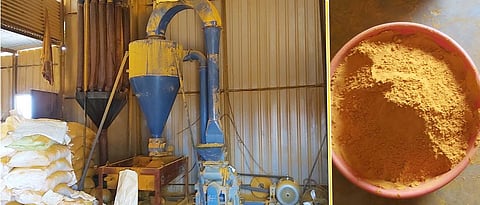 Turmeric powder making machine