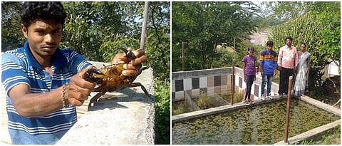 वारे कुटूंब व त्यांनी केलेले खेकडापालन 