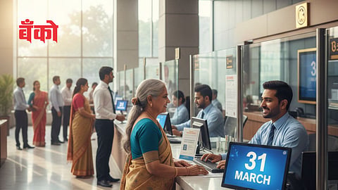 31st March Year End - Bank Open