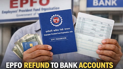EPFO Refund to Bank Account 