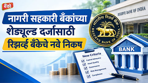 RBI Guidelines for Cooperative Banks - Scheduled Status RBI Act 1934