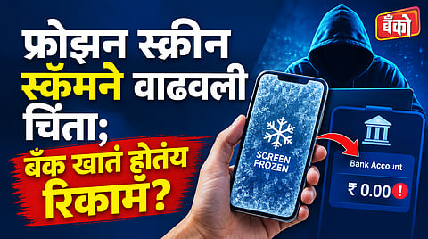 Frozen Screen UPI Scam - UPI Scam Alert India 2026
