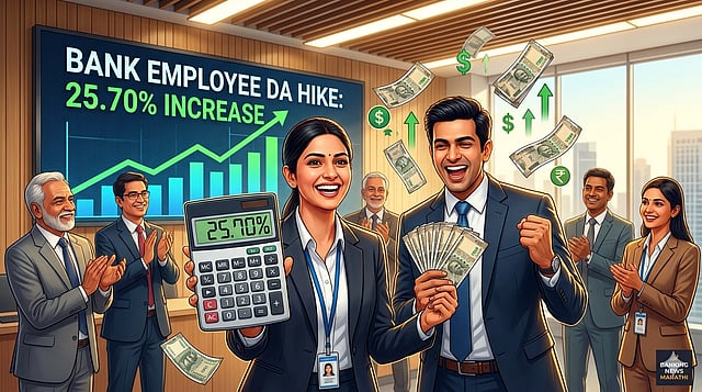Bank Employee DA Hike 2026: New 25.70% Rate & Salary Increase Details