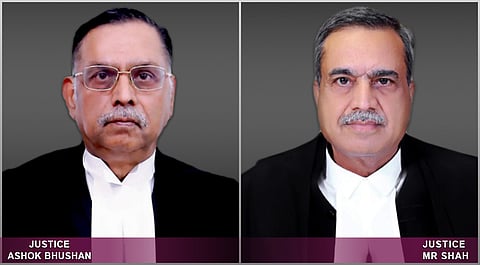 Justices Ashok Bhushan and MR Shah