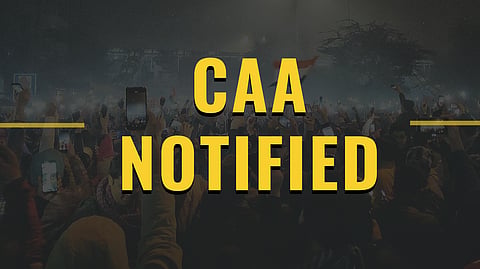 shaheen bagh CAA Notified