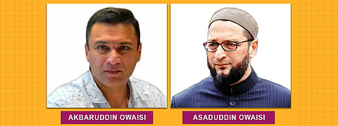 Akbaruddin Owaisi, Asaduddin Owaisi