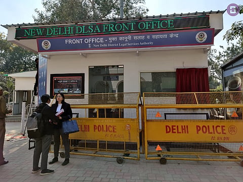 Delhi State Legal Aid Authority - DLSA Front office at Patiala House Court