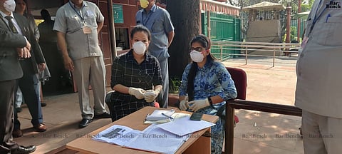 COVID-19 preparation in Supreme Court 