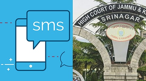SMS, J&K high court
