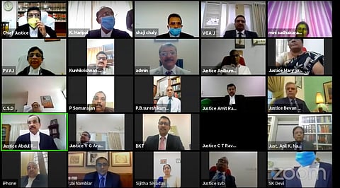 The Farewell Reference was live-streamed for the public, amid the COVID-19 Lockdown