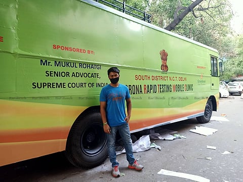 Bus donated by Mukul Rohatgi