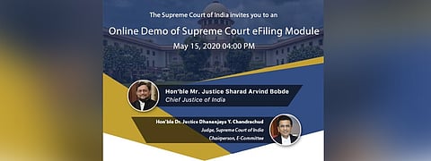 Online demo of Supreme Court eFiling Module
