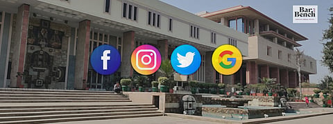 Delhi HC, Facebook, twitter, google and Instagram