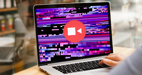 video conferencing technical glitch