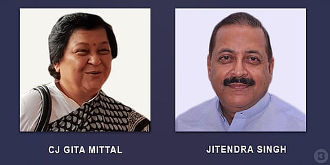 J&K High Court CJ Gita Mittal writes to Union Minister of State seeking the establishment of Administrative Tribunals in Srinagar, Jammu