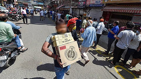 Liquor shops