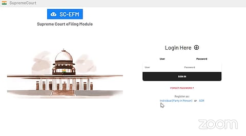 Supreme Court eFiling Module
