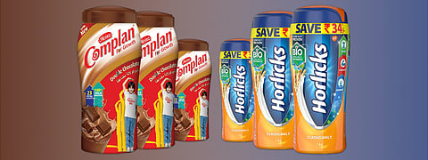 Complan and  Horlicks
