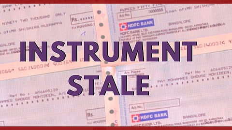 Bank Cheque- Instrument Stale