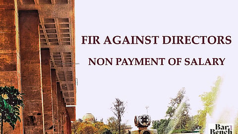 FIR against Directors