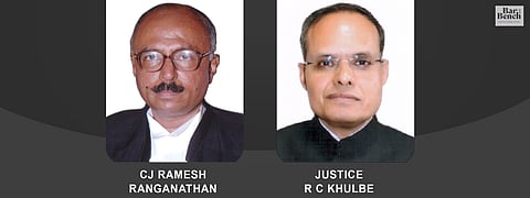 Chief Justice Ramesh Ranganathan and Justice R C Khulbe
