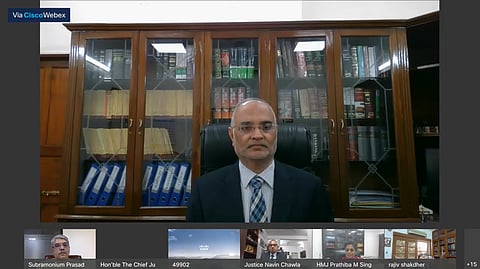 Chief Justice of Delhi High Court, Justice DN Patel inaugurates Online e-filing system