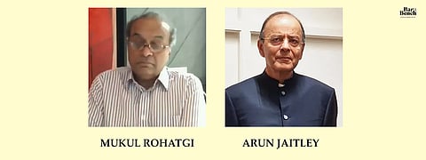 Mukul Rohatgi, Arun Jaitley