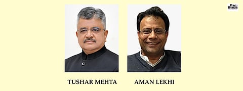 SG Tushar Mehta and ASG Aman Lekhi