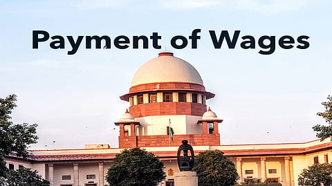 SC Payment of wages