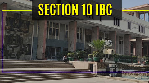  Section 10 IBC