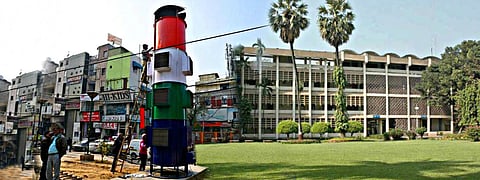  Smog tower and IIT Bombay 