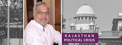 CP Joshi with Supreme Court
