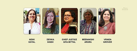 Chief Justice of J&K High Court Gita Mittal, Lawyers Meenakshi Arora and Vrinda Grover, and Disability Rights Activist Nidhi Goyal spoke at ILS Law College Webinar