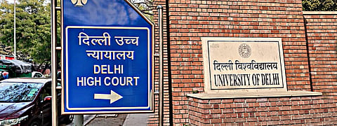 Delhi High Court, Delhi University