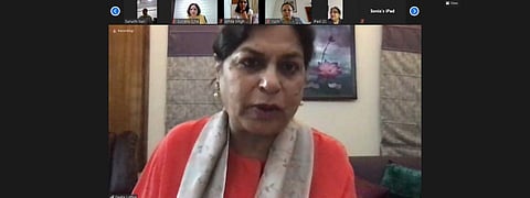 Senior Advocate Geeta Luthra speaks at Delhi HC Women Lawyers Forum session on 'Seizing Opportunities And Not Focusing On The Glass Ceiling'
