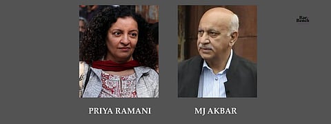 Priya Ramani and MJ Akbar